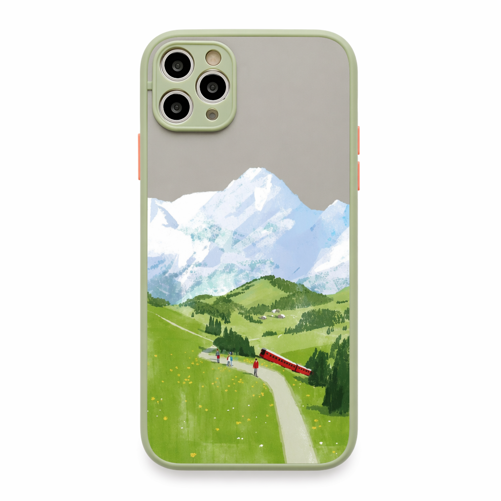 iPhone Cartoon Theme Phone Case: A Playful Cover for Your Device Default