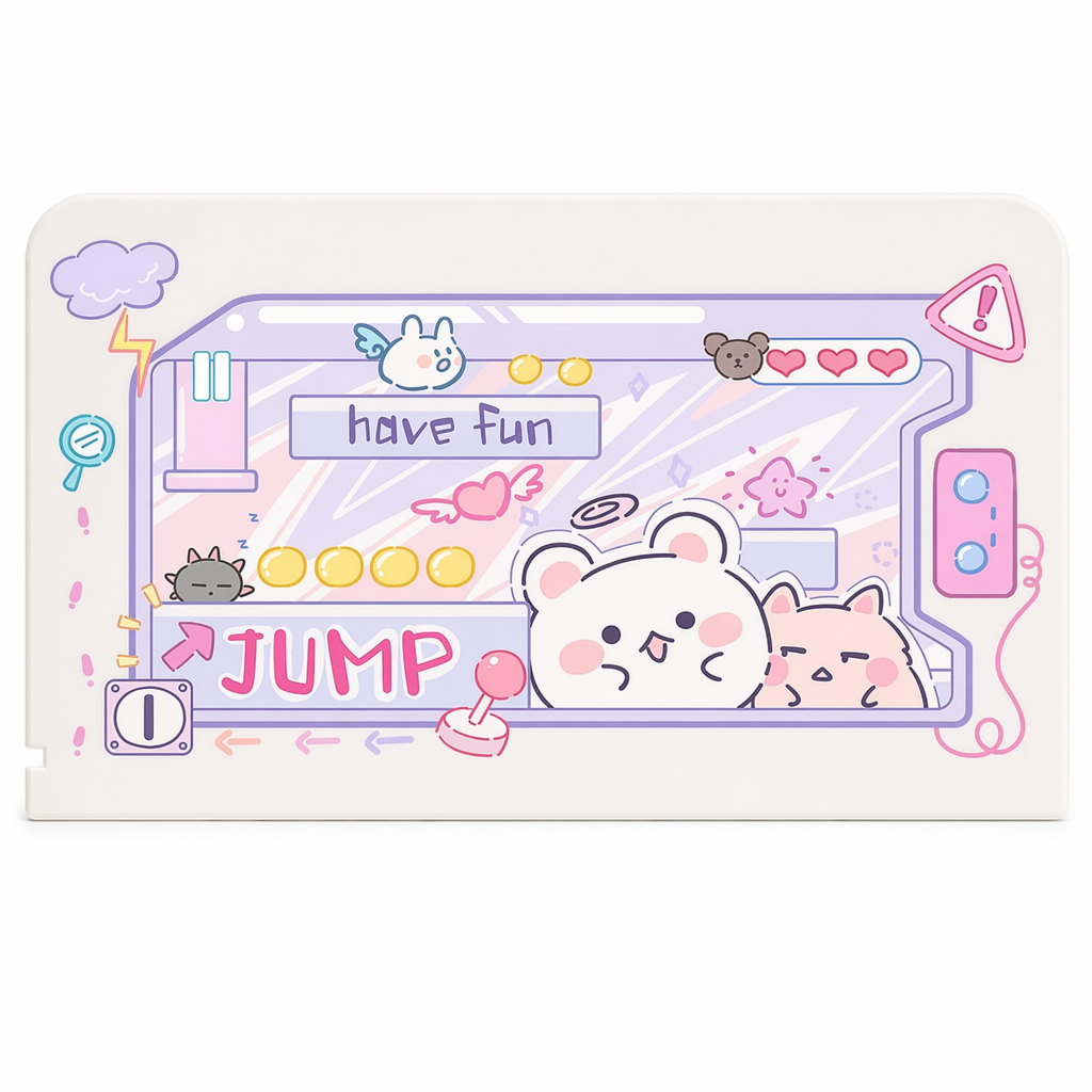 Cute Animal Design Switch Dock Cover D