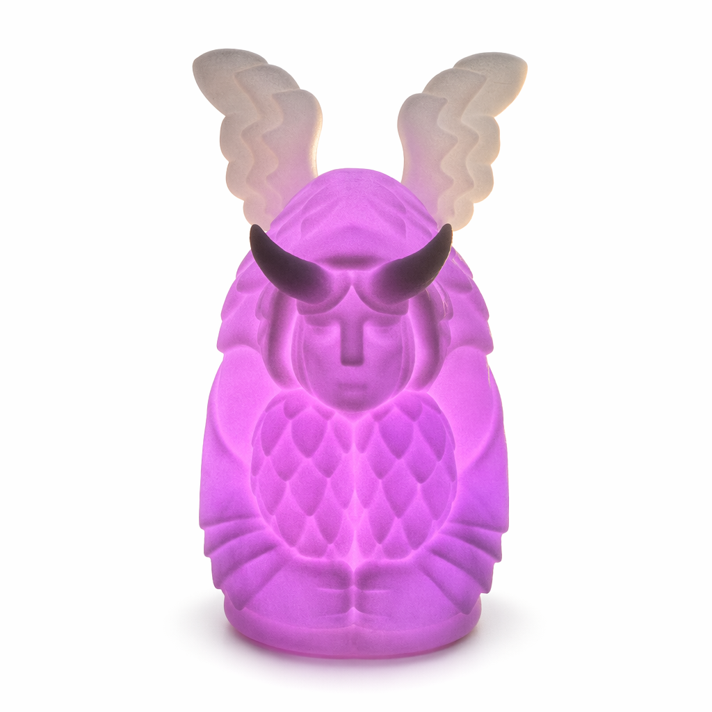 Zelda-inspired Hylia & Horned LED lamps B