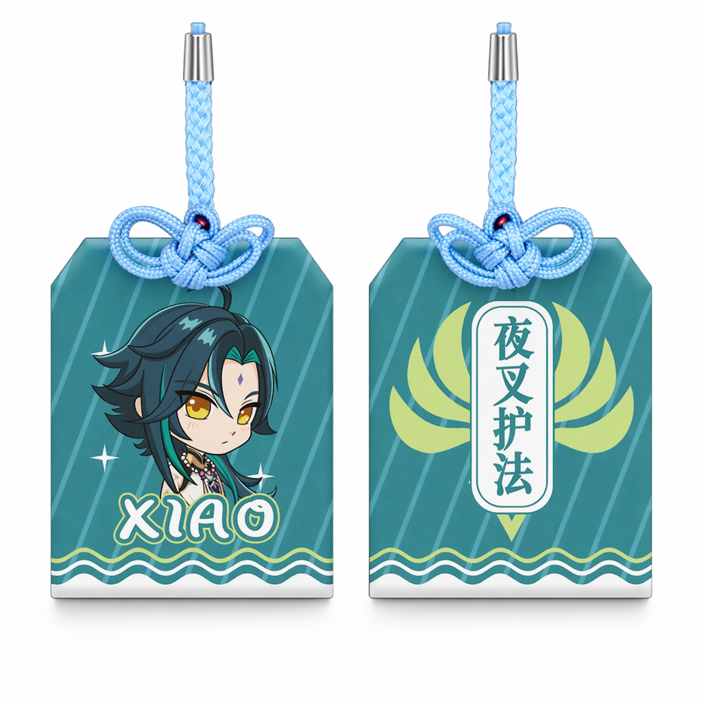 Genshin Impact Omamori Charms for Protection Xiao