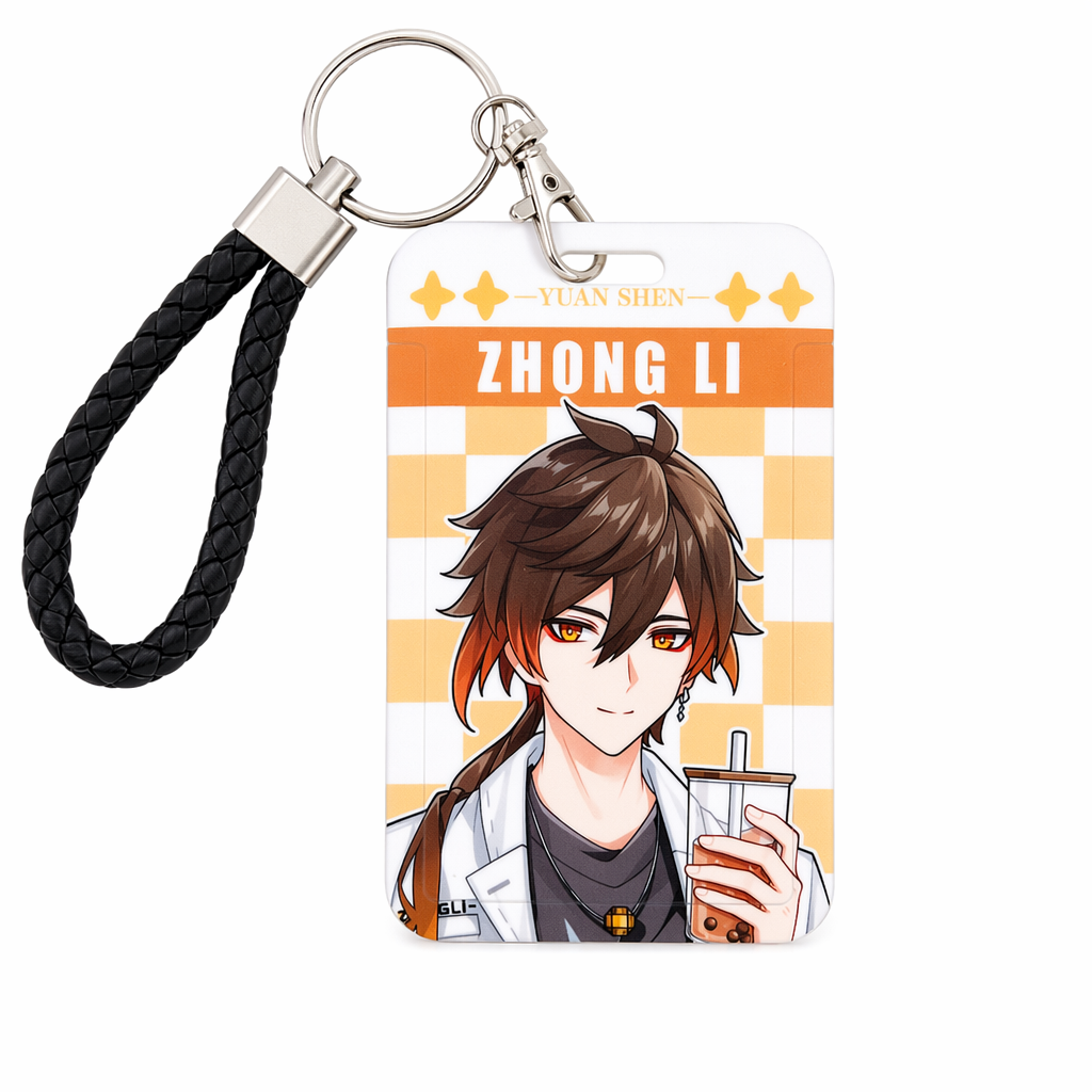 Genshin Impact Card Holders Zhongli