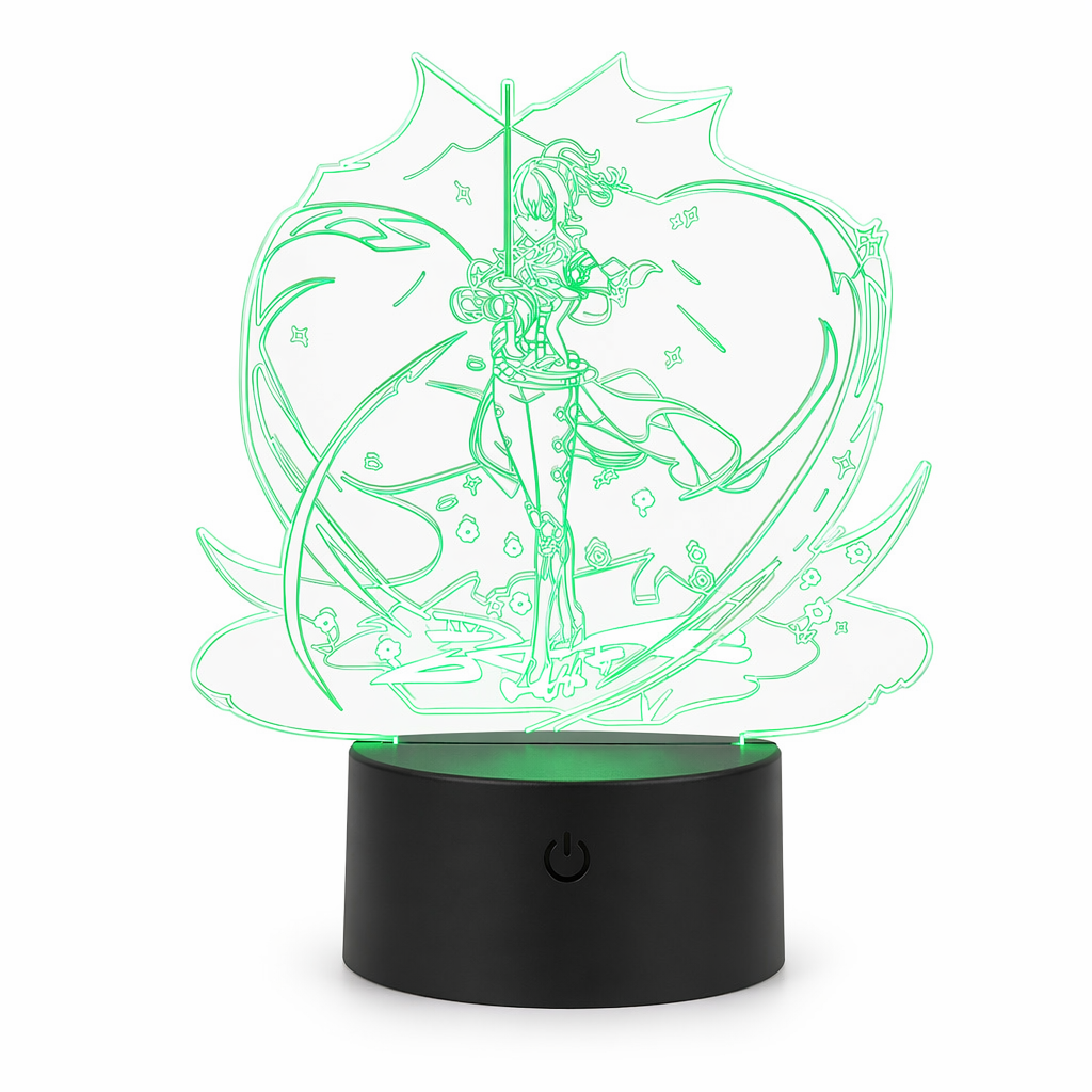 Genshin Impact LED Light with Remote Jean