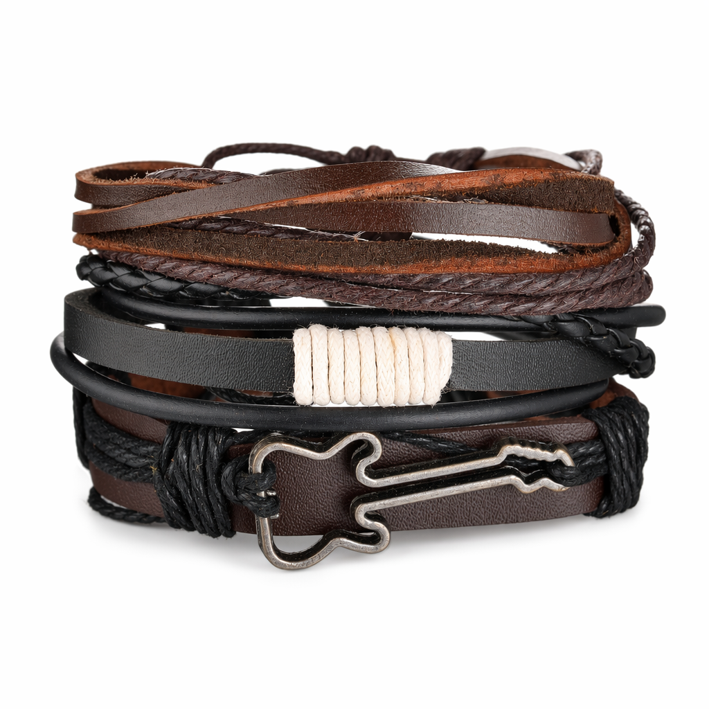 Gothic Layered Bracelet for Men S99B11