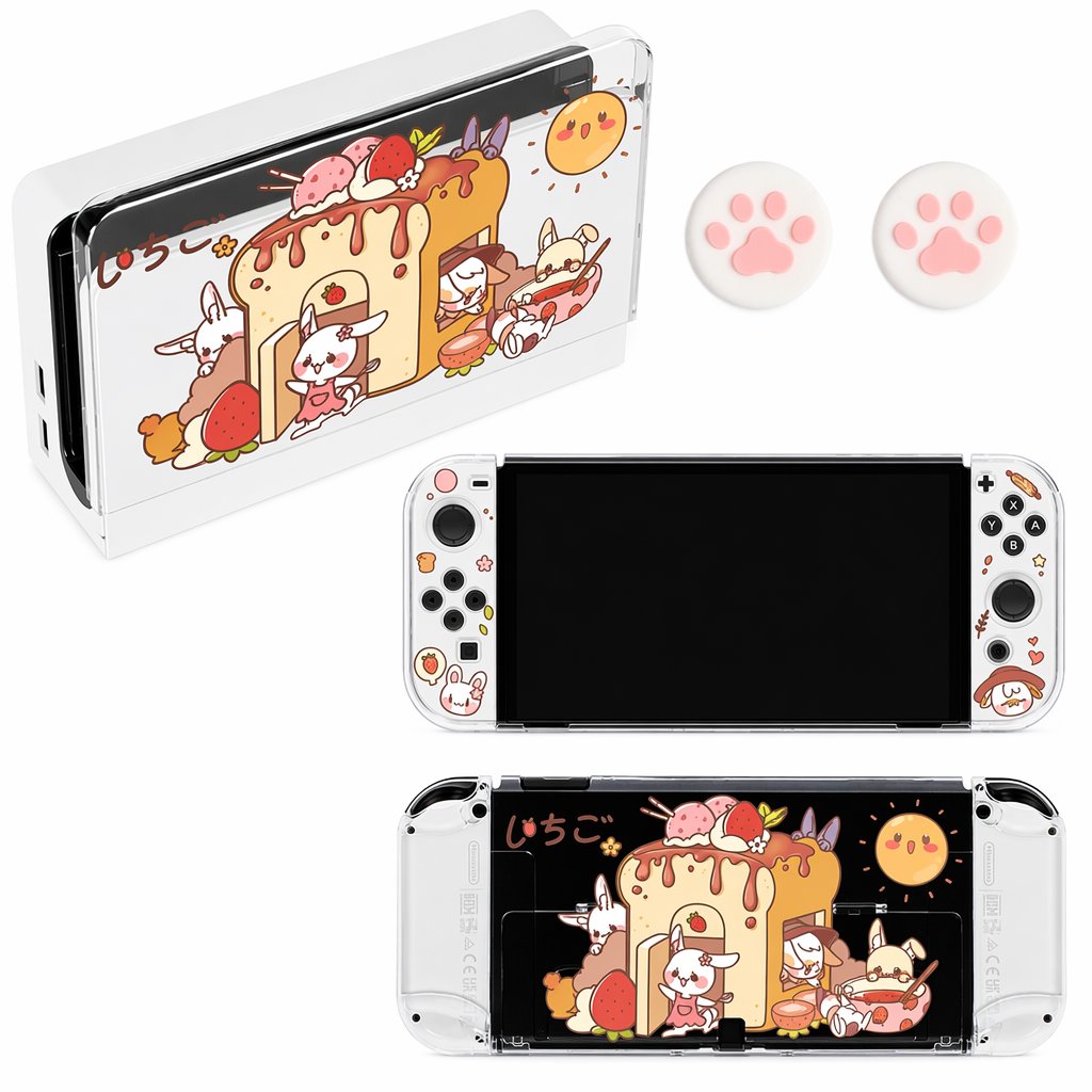 Cute Animal Nintendo Switch OLED Set F