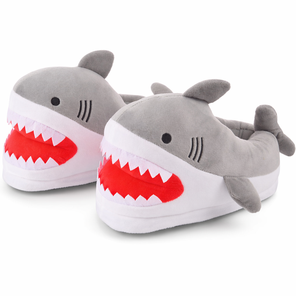 Plush Shark Slippers - Ultimate Comfort & Cuteness Default