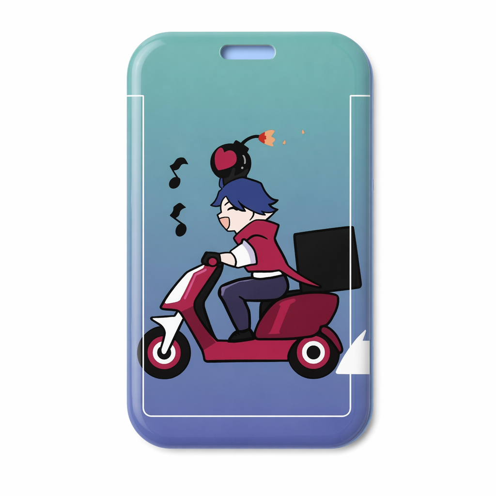 Honkai Star Rail Badge Card Holder Sampo