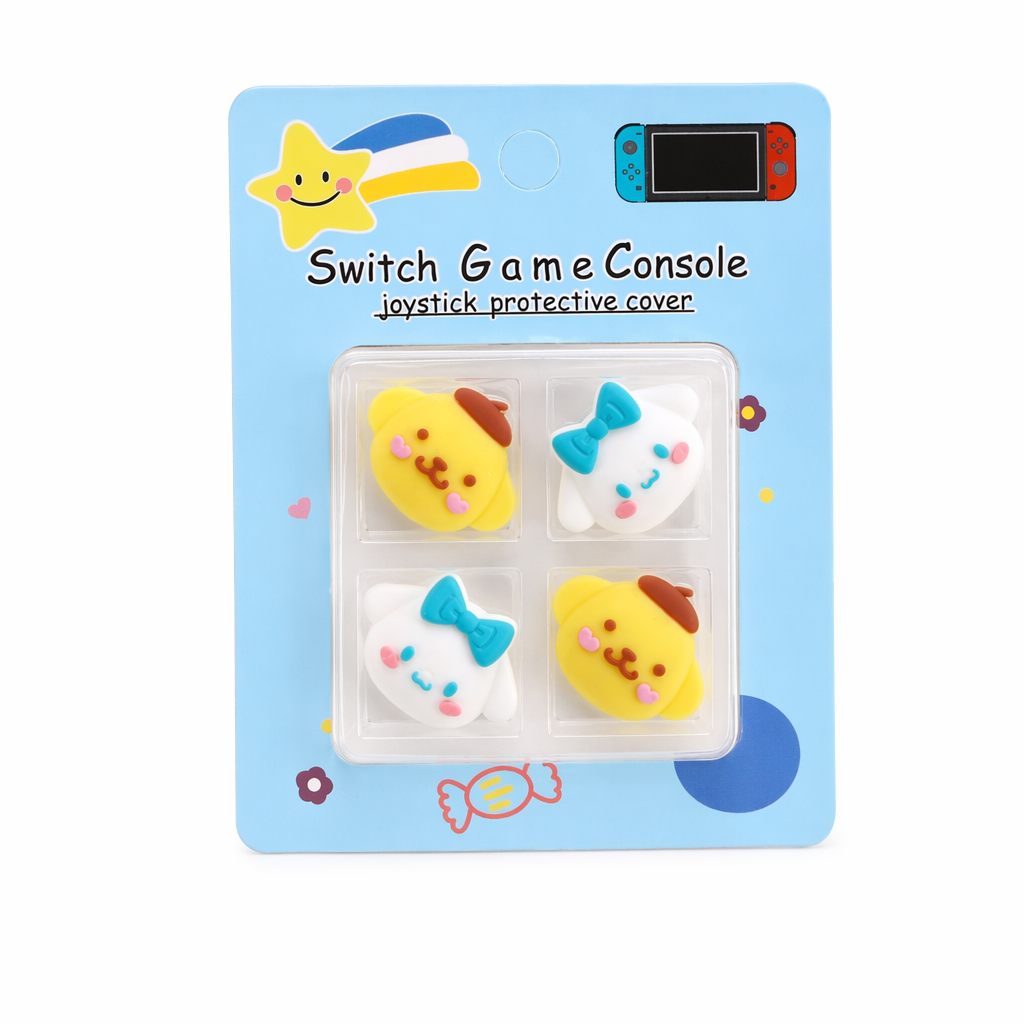 Kawaii Switch Thumb Grips with Joystick Caps A