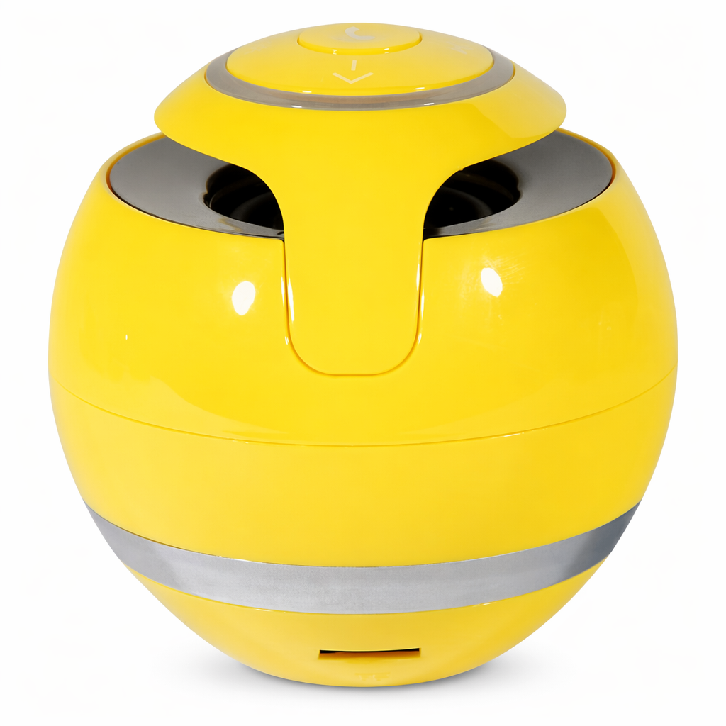 Portable Mini Wireless Speaker with Powerful Bass Yellow