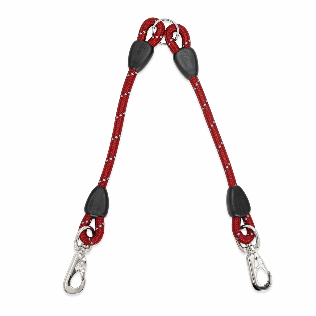Sturdy Dual Dog Leash for Long-Lasting Use Default