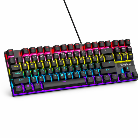 ChromaShine USB Wired Gaming Keyboard Black