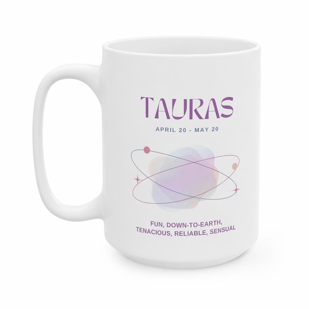 Mug featuring Traits of Taurus in Astrology Default