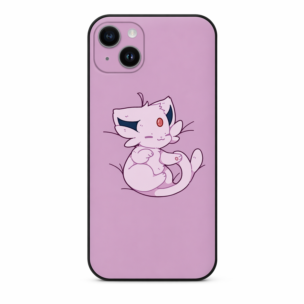 Sleeping Cute Phone Case for Smartphones Espeon