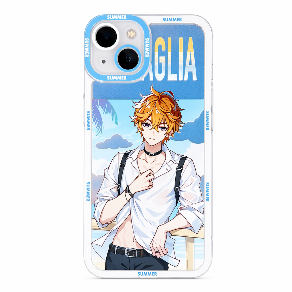 Genshin Impact Summer Phone Cases Childe