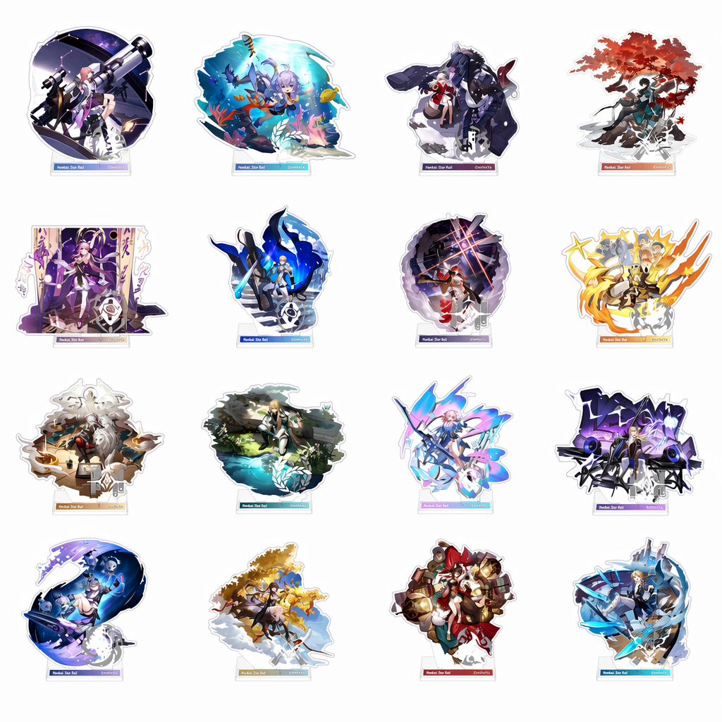 Honkai Star Rail Acrylic Standee Silver Wolf