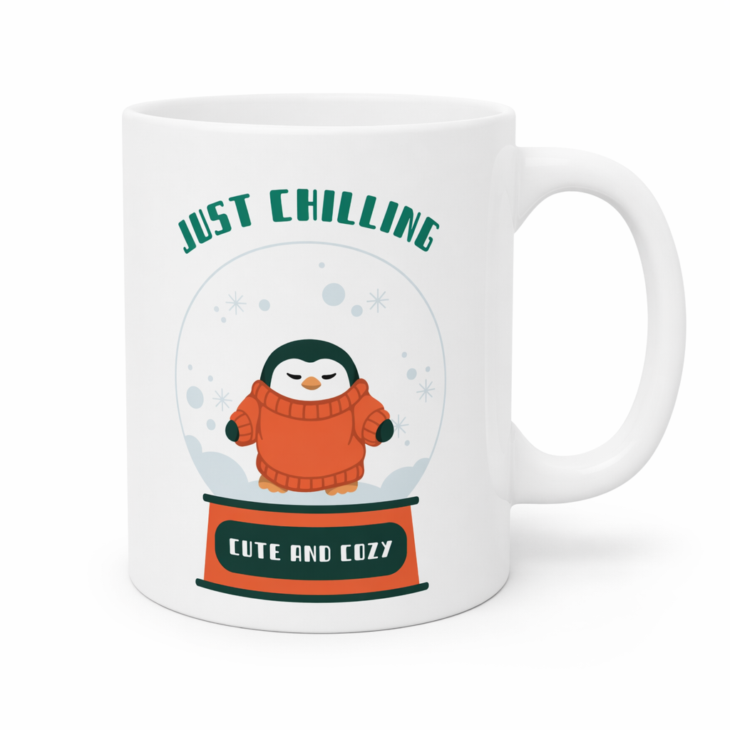 Cute Penguin Chill Mug Default