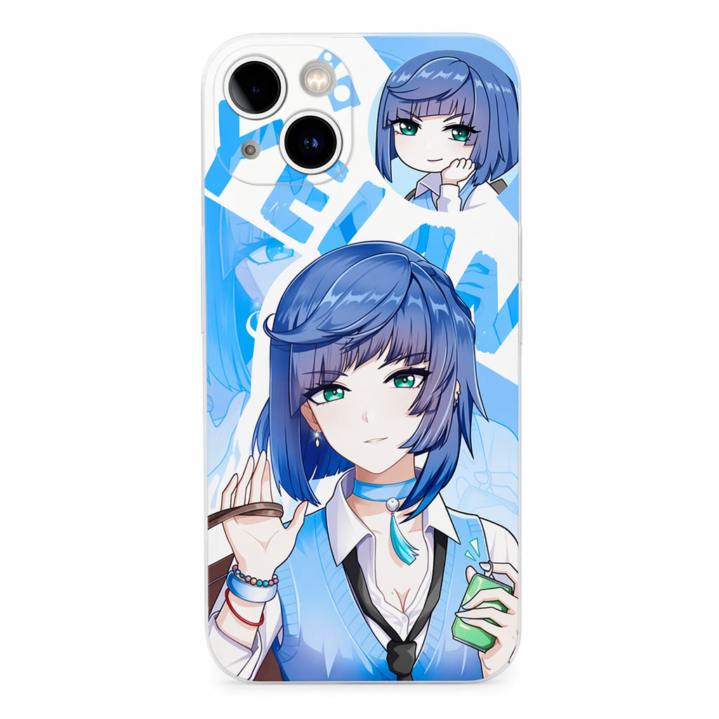 Genshin Impact Fanart iPhone Cases Yelan