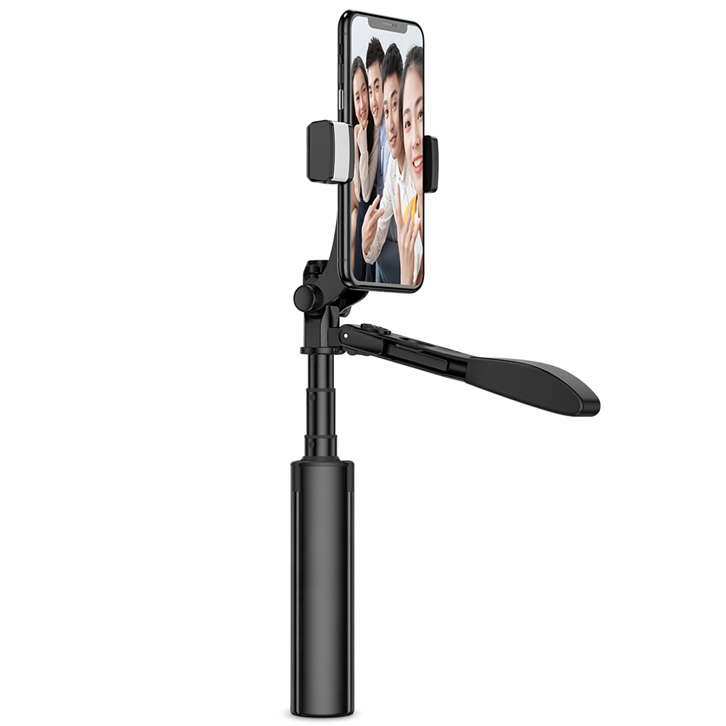 Bluetooth Mobile Phone Selfie Stick with Handheld Stabilization Feature Default