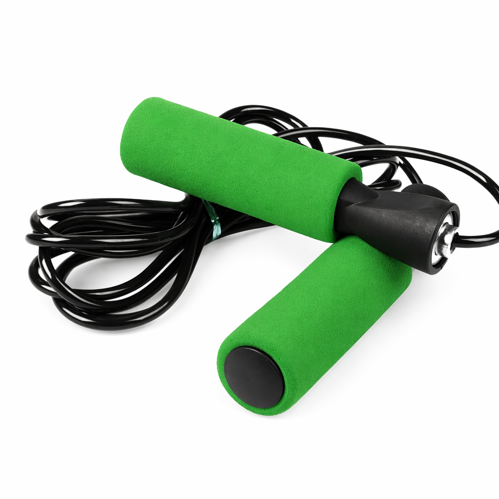 8-Foot Jump Rope for Skipping Exercises Green