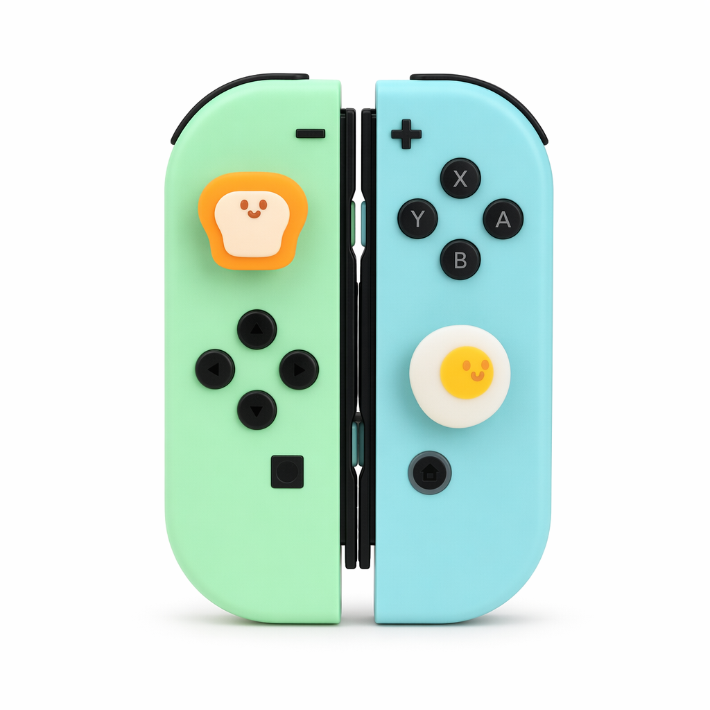 Egg x Toast Switch OLED Joystick Caps Default