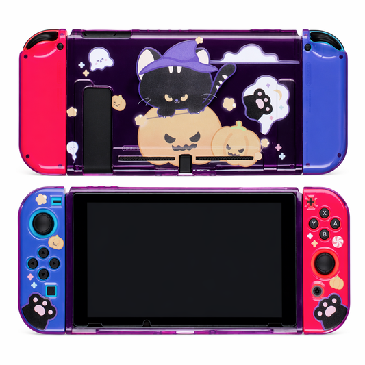 Cute Witchy Cat Nintendo Switch Case Default