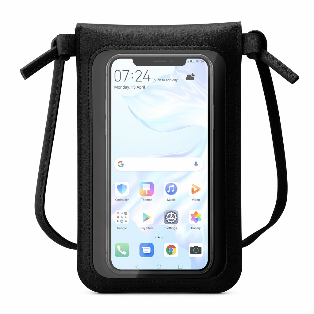 Crossbody Phone Wallet with Touch Screen and Hands-Free Design Default