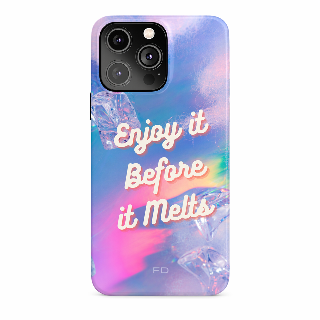 Savor It Until It Dissolves iPhone 14, 14 PRO and 14 PRO MAX Slim Case Default