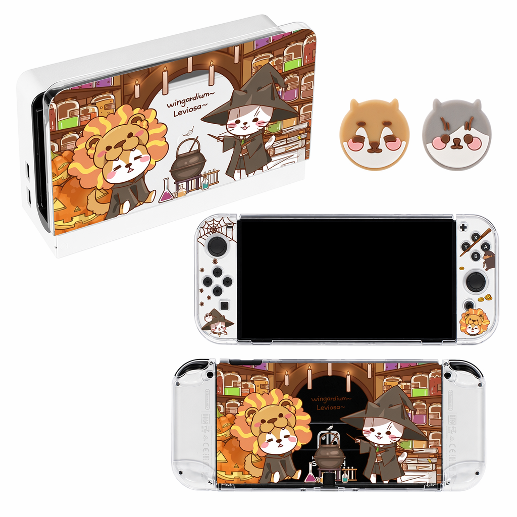 Cute Animal Nintendo Switch OLED Set D