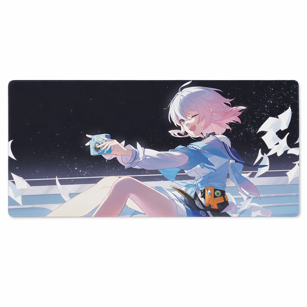 Large Honkai Star Rail Mousepad with Himeko C