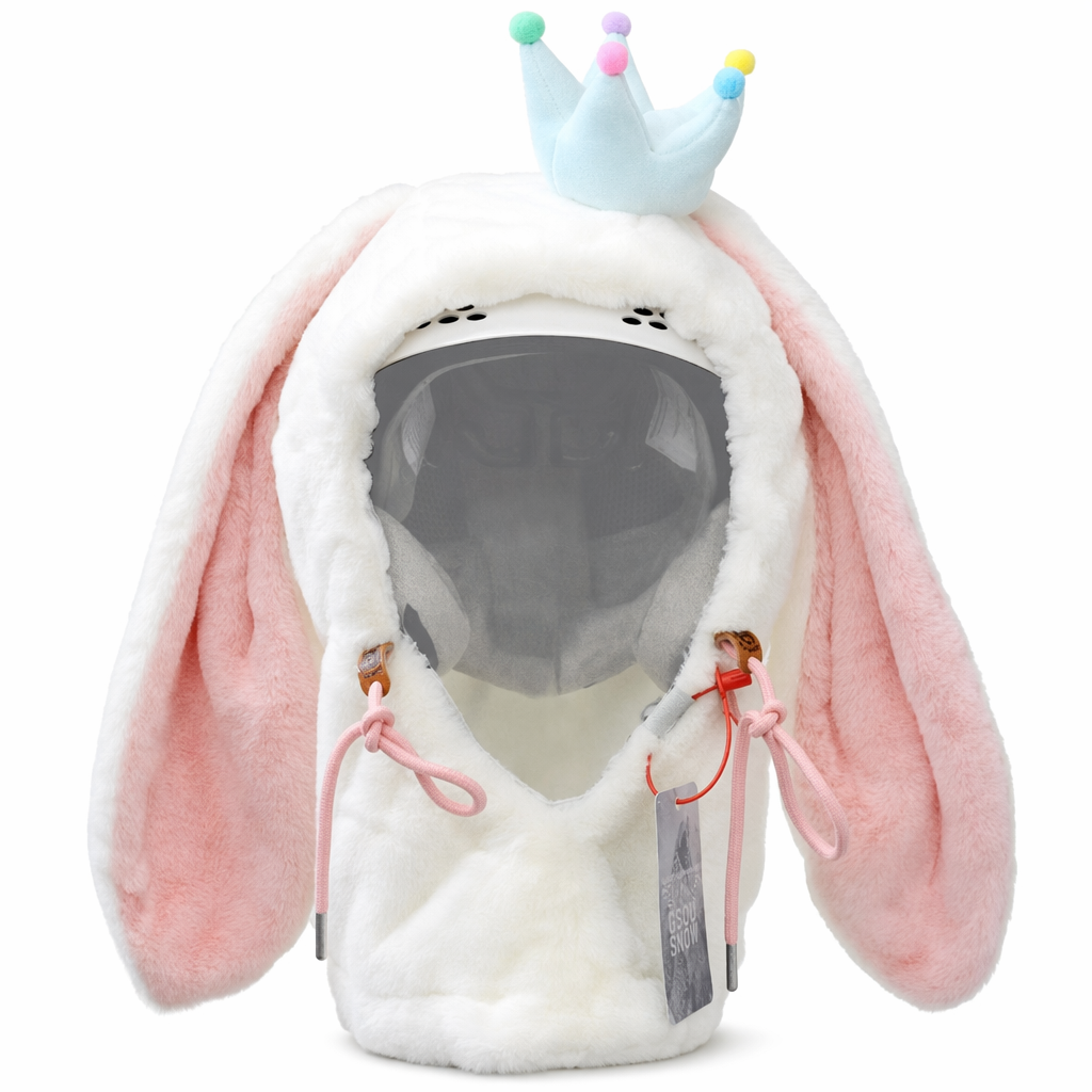 Animal Ski Balaclava - Winter Essential White