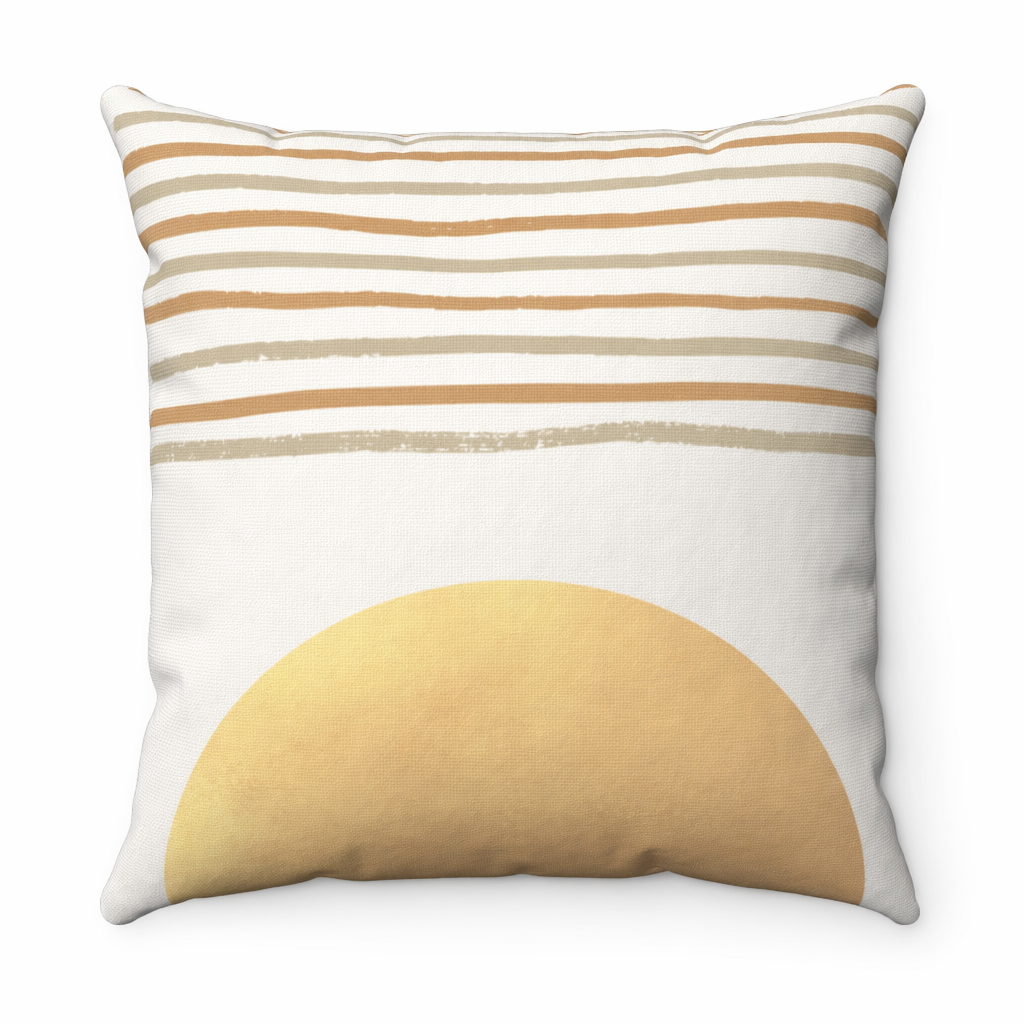 Sunburst Lines Decorative Cushion - 4 Size Options Default