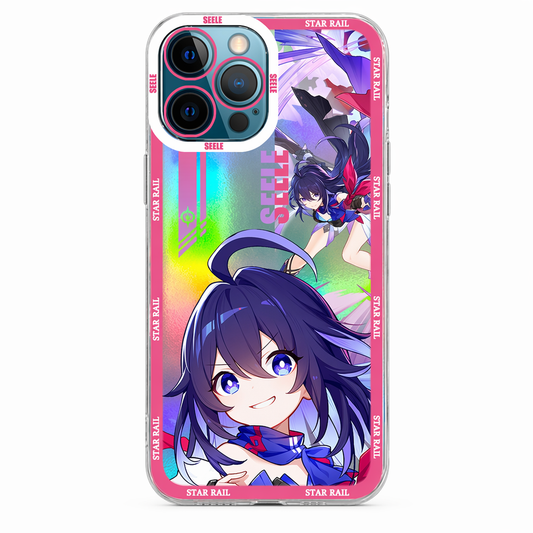 Holographic Honkai Star Rail iPhone Cases Seele