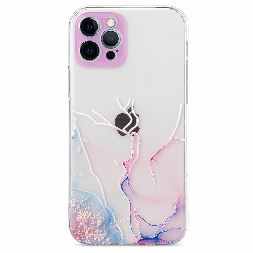 Vibrant Flexible Silicone iPhone Case Pink