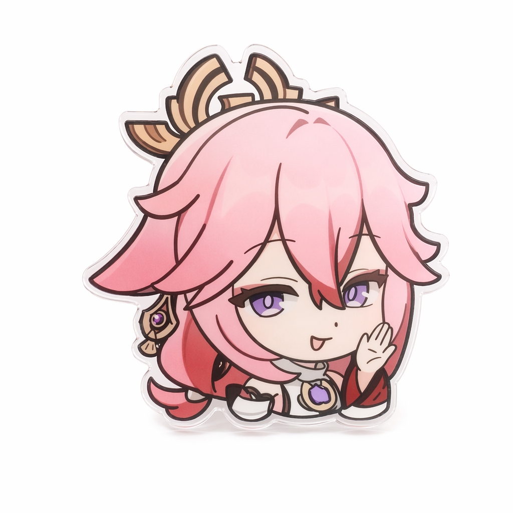 Chibi Genshin Impact Phone Holders Yae Miko