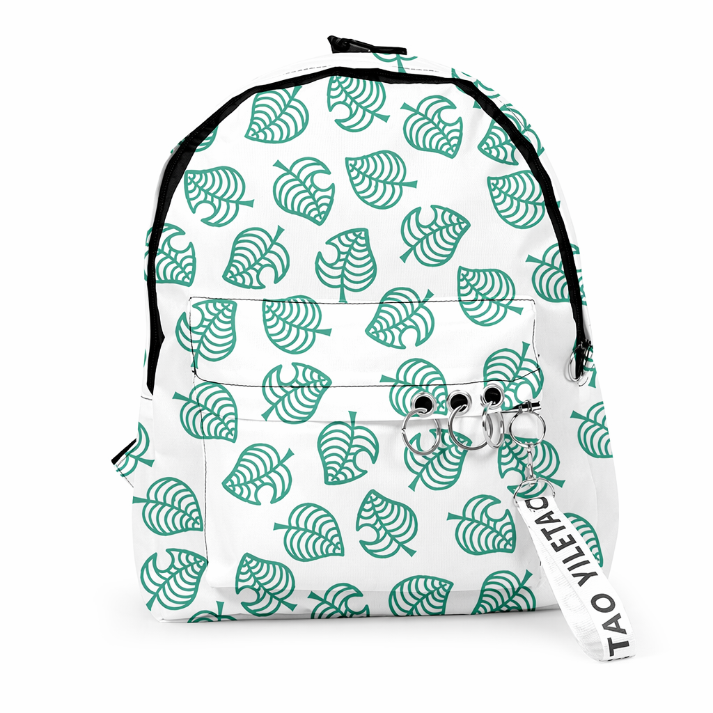 ACNH Leaf Backpack: Cute & Durable A