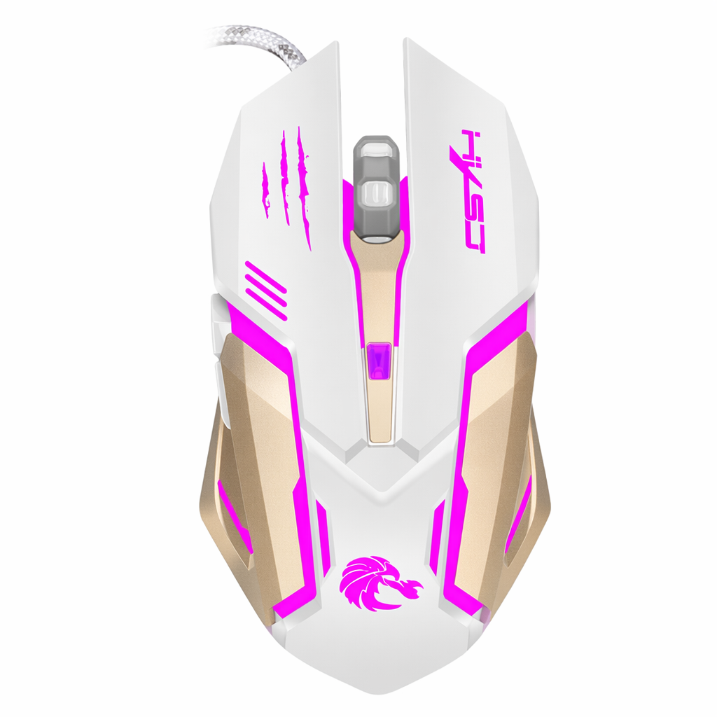 2400 DPI Optical Gaming Mouse with 7 Buttons Default