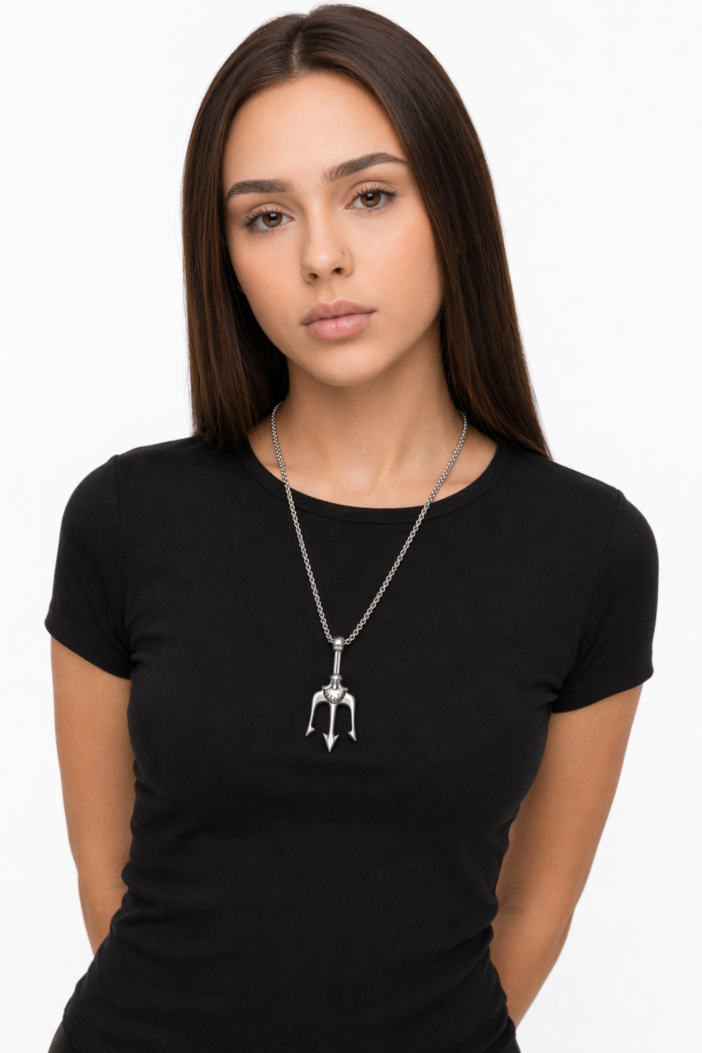 Trident Necklace - Sea King Edition Silver