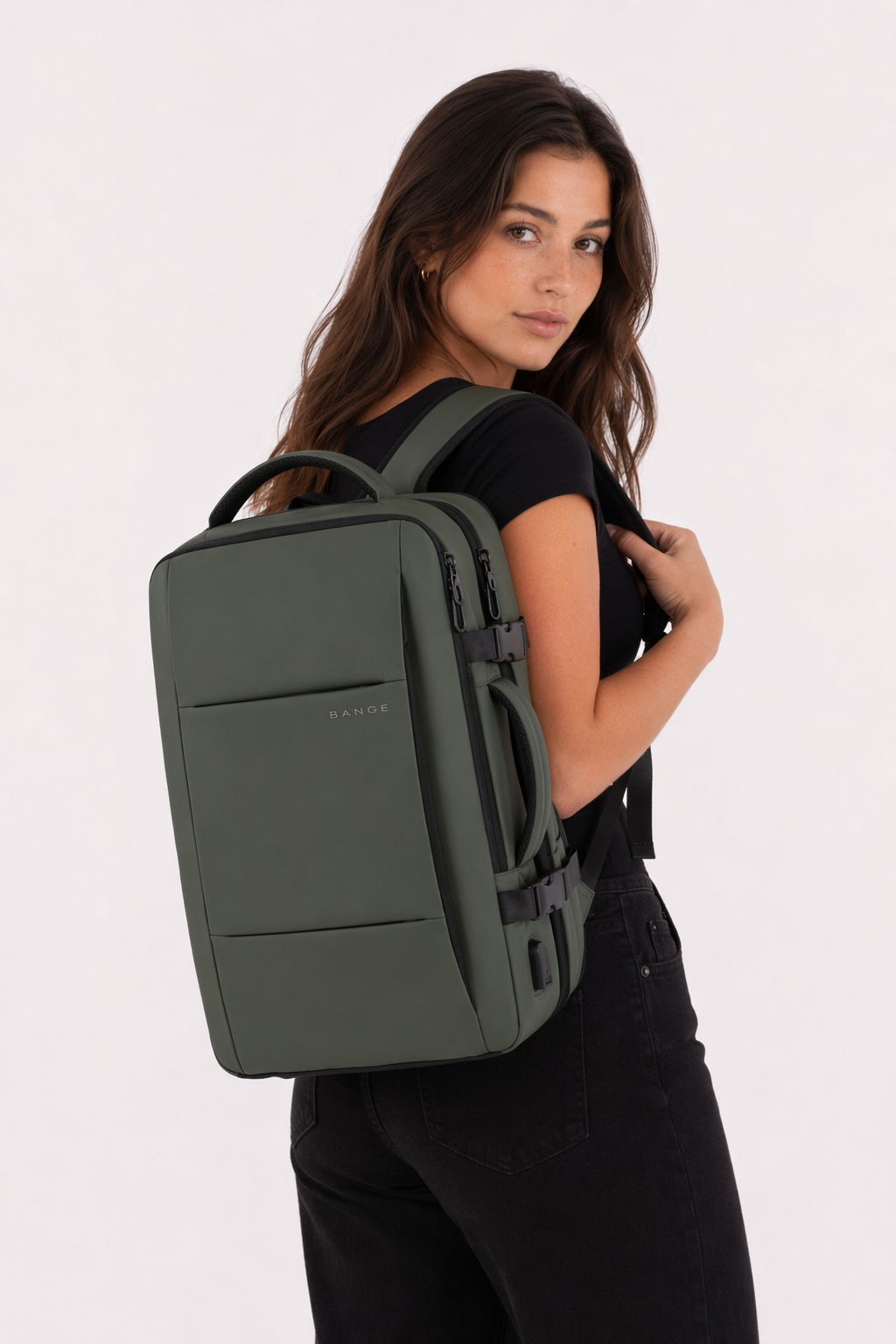 Large 45L Waterproof Backpack with Exceptional Quality Green
