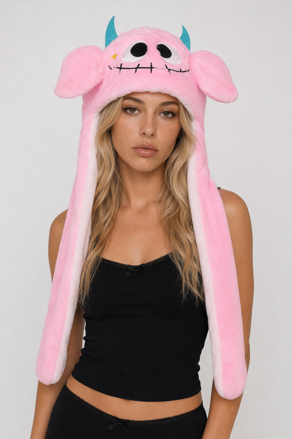 Moving Ears Hat - Halloween Enchantment Pink