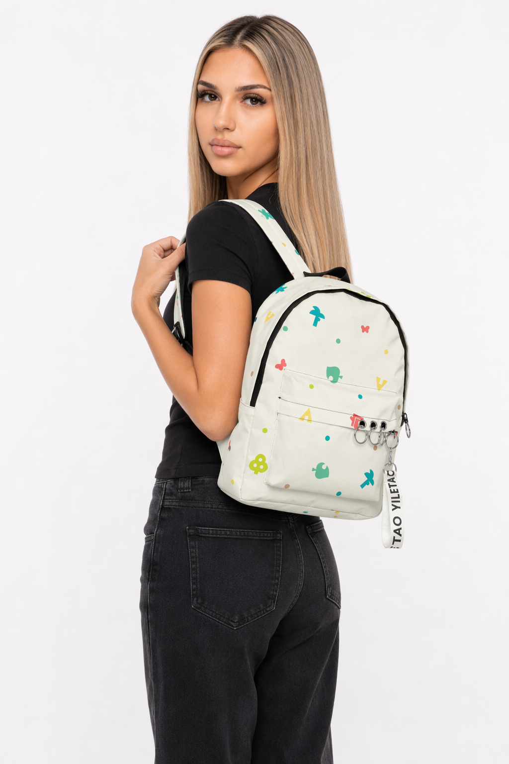 ACNH Leaf Backpack: Cute & Durable C