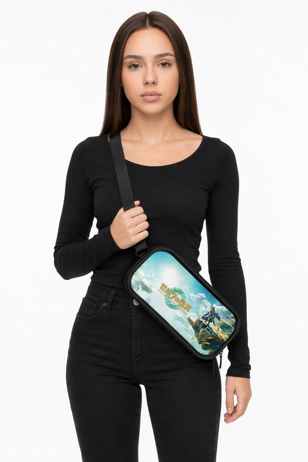 Zelda TotK Travel Bag for Nintendo Switch C