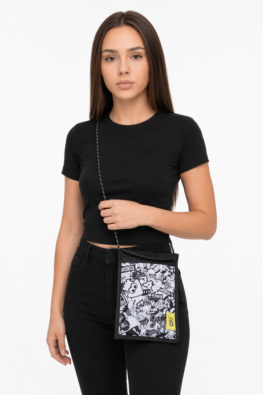 Splatoon Crossbody Bag - Stylish and Sleek Default