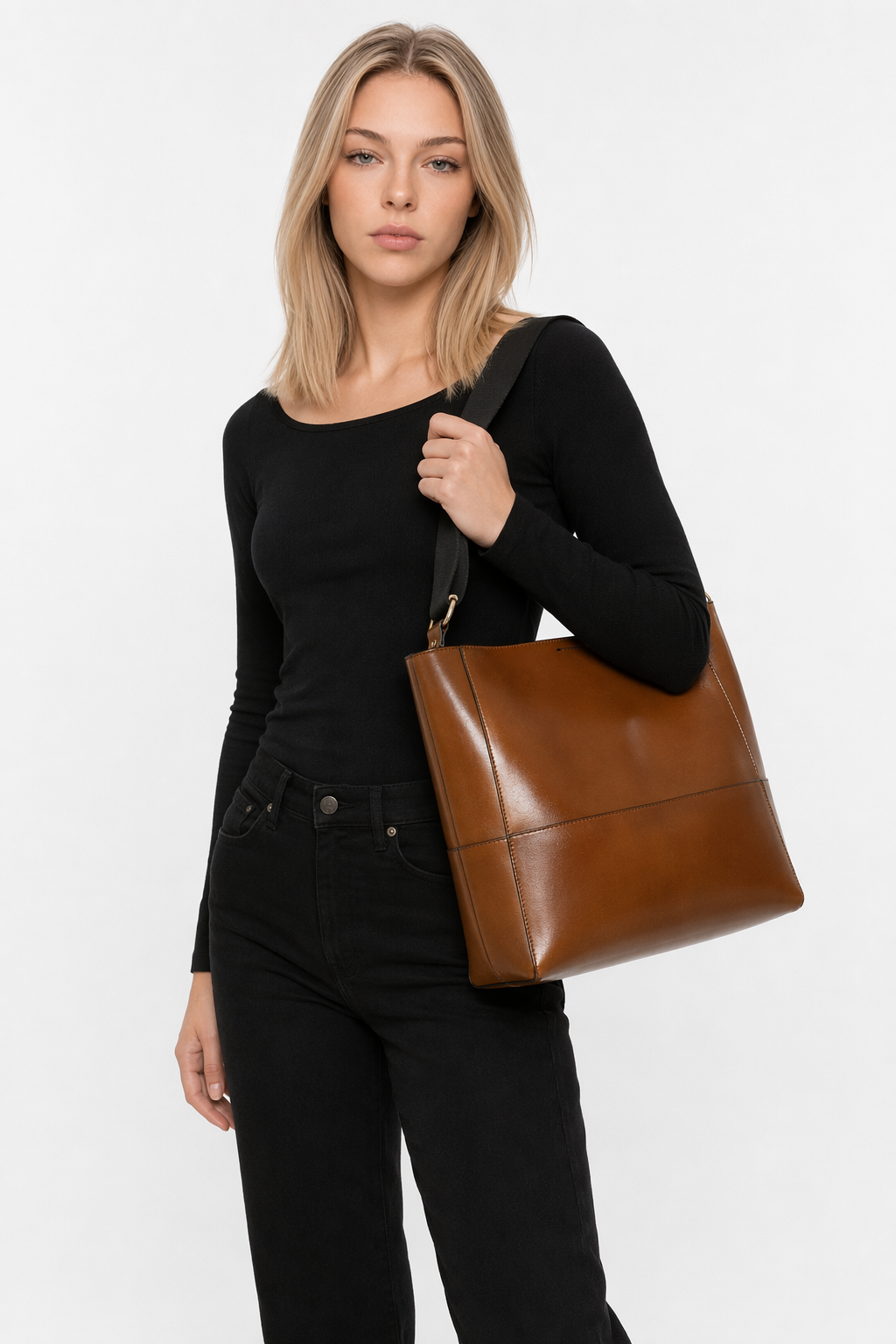 Dual-Use Carryall Bag Brown