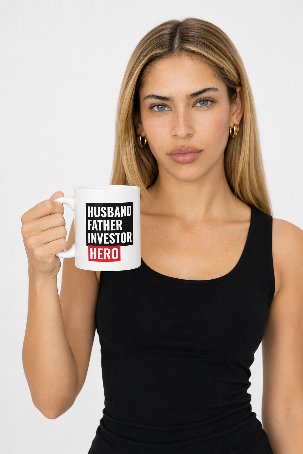 Husband, Father, Investor, Superhero Mug Default