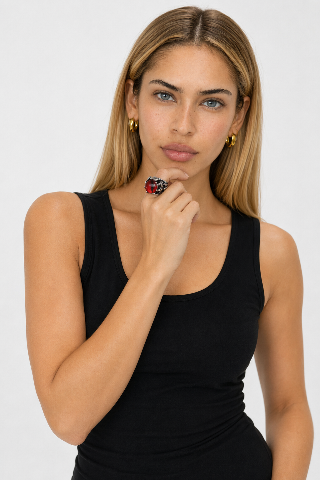 Eye-Emblazoned Claw Ring 5