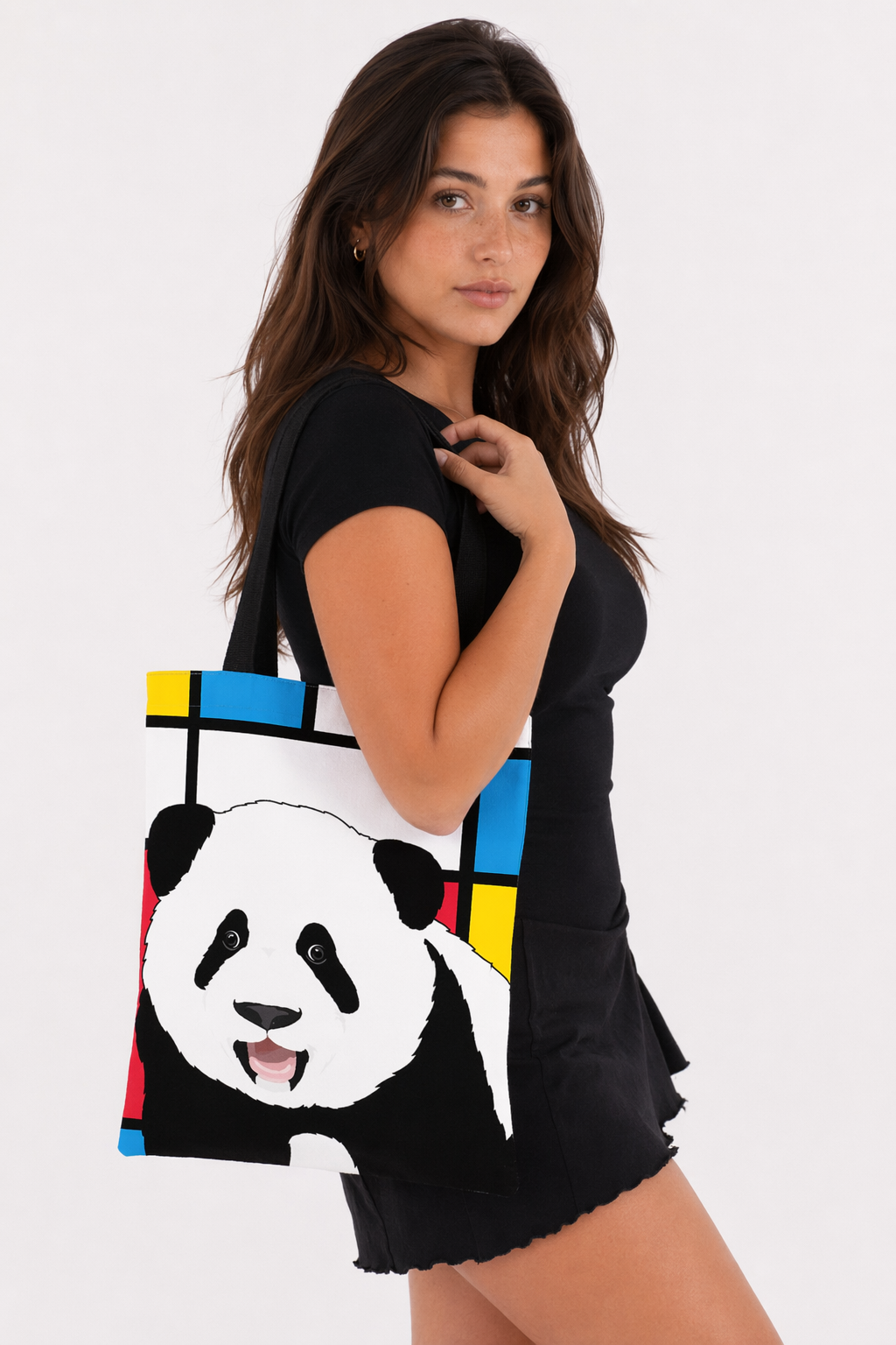 Panda Tote Bags with Adorable Designs H
