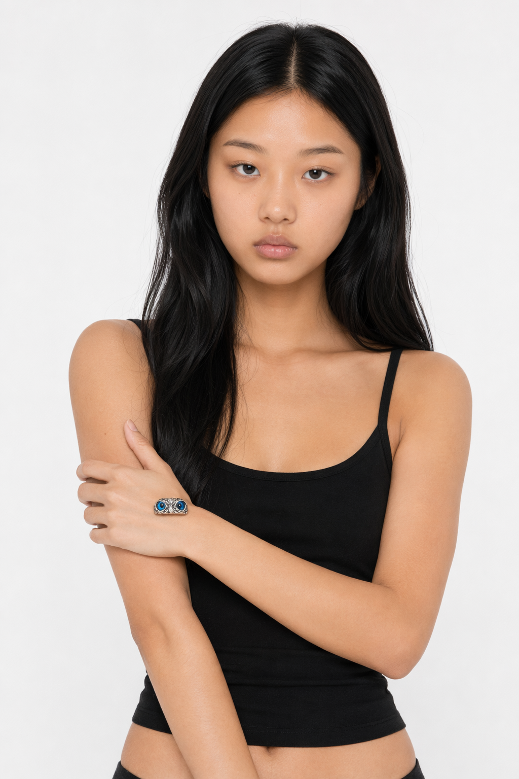 Eye-Emblazoned Claw Ring 9