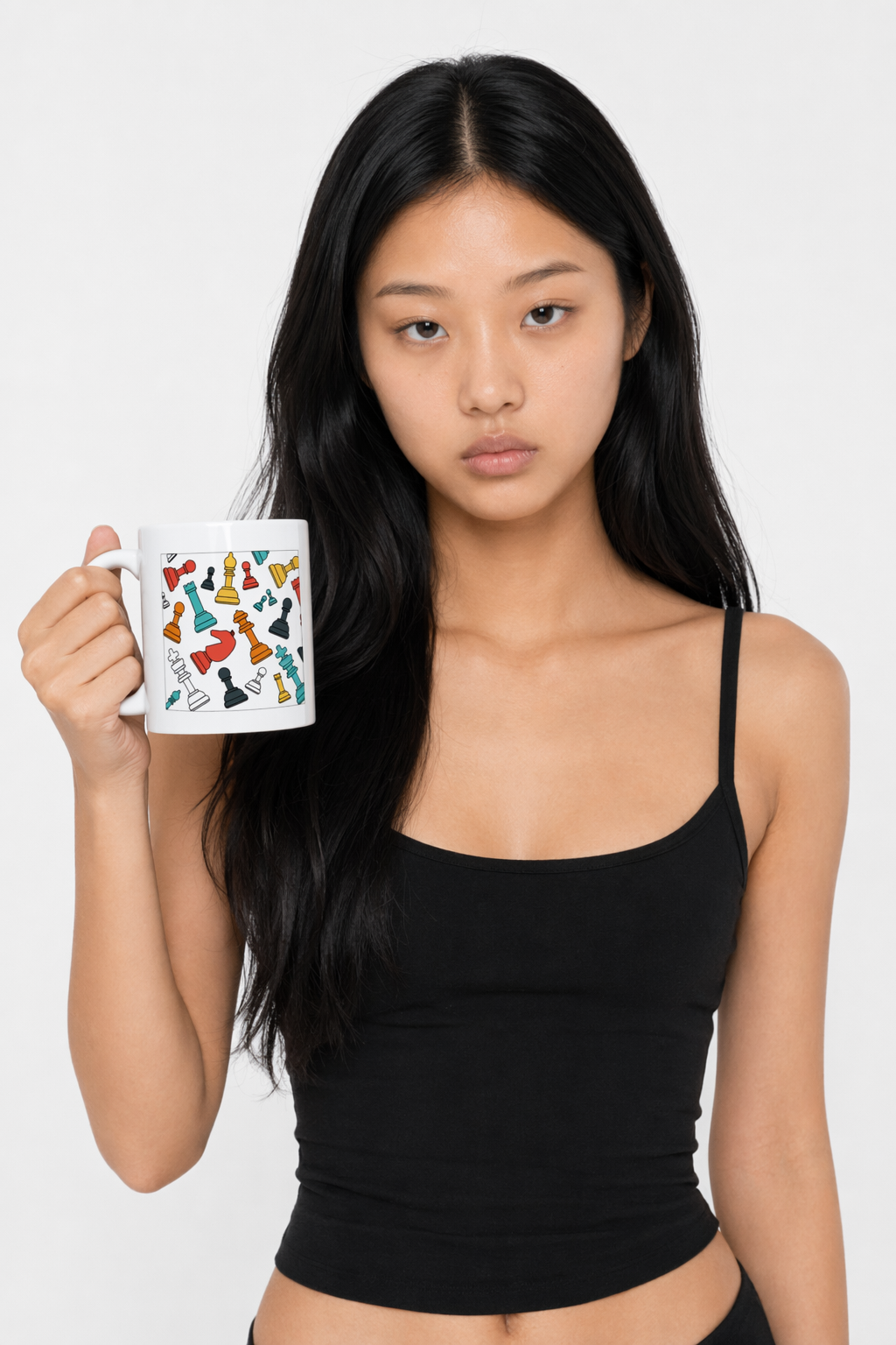 Floating Chess Ceramic Mug 11oz Default