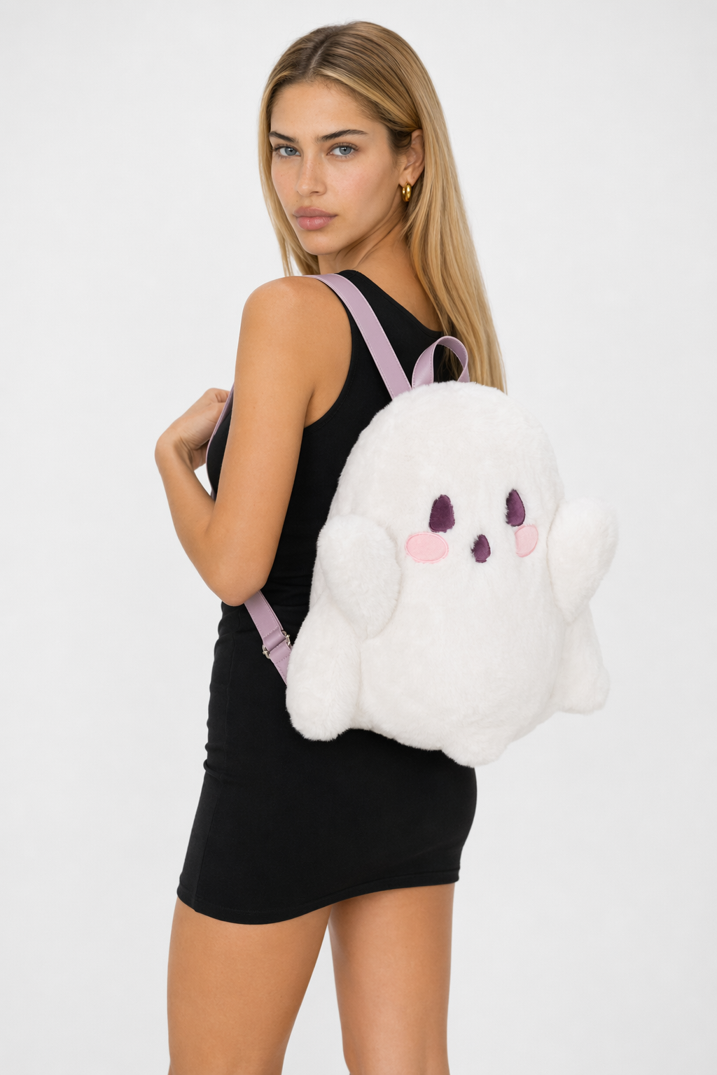 Little Ghost Kawaii Plushie Backpack Default