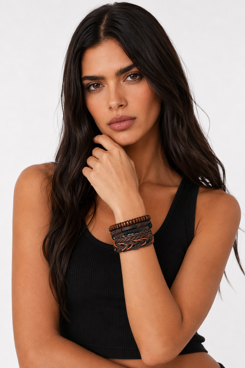 Gothic Layered Bracelet for Men S99B25