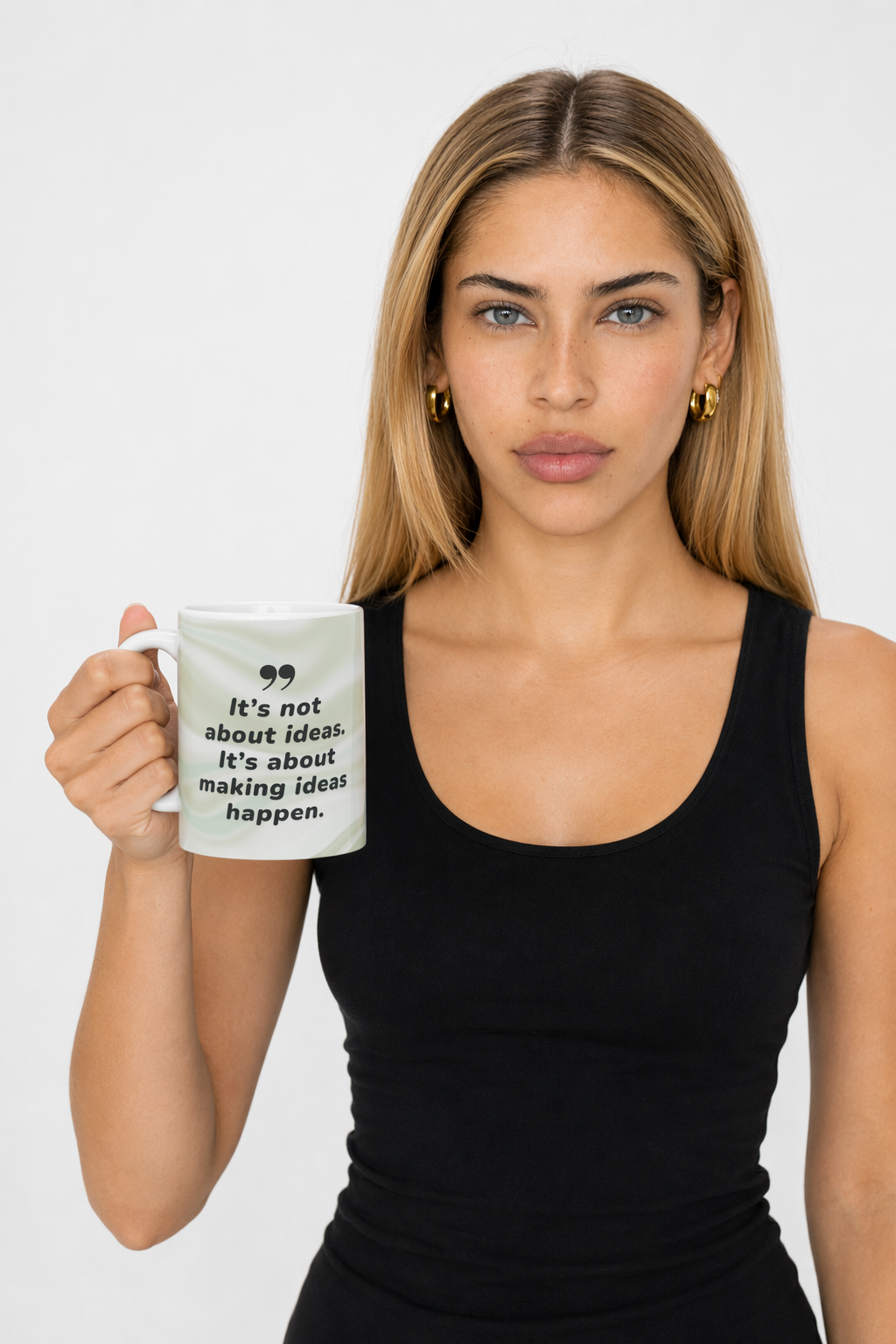 Idea Execution Coffee Tea Mug - Transforming Thoughts into Reality Default
